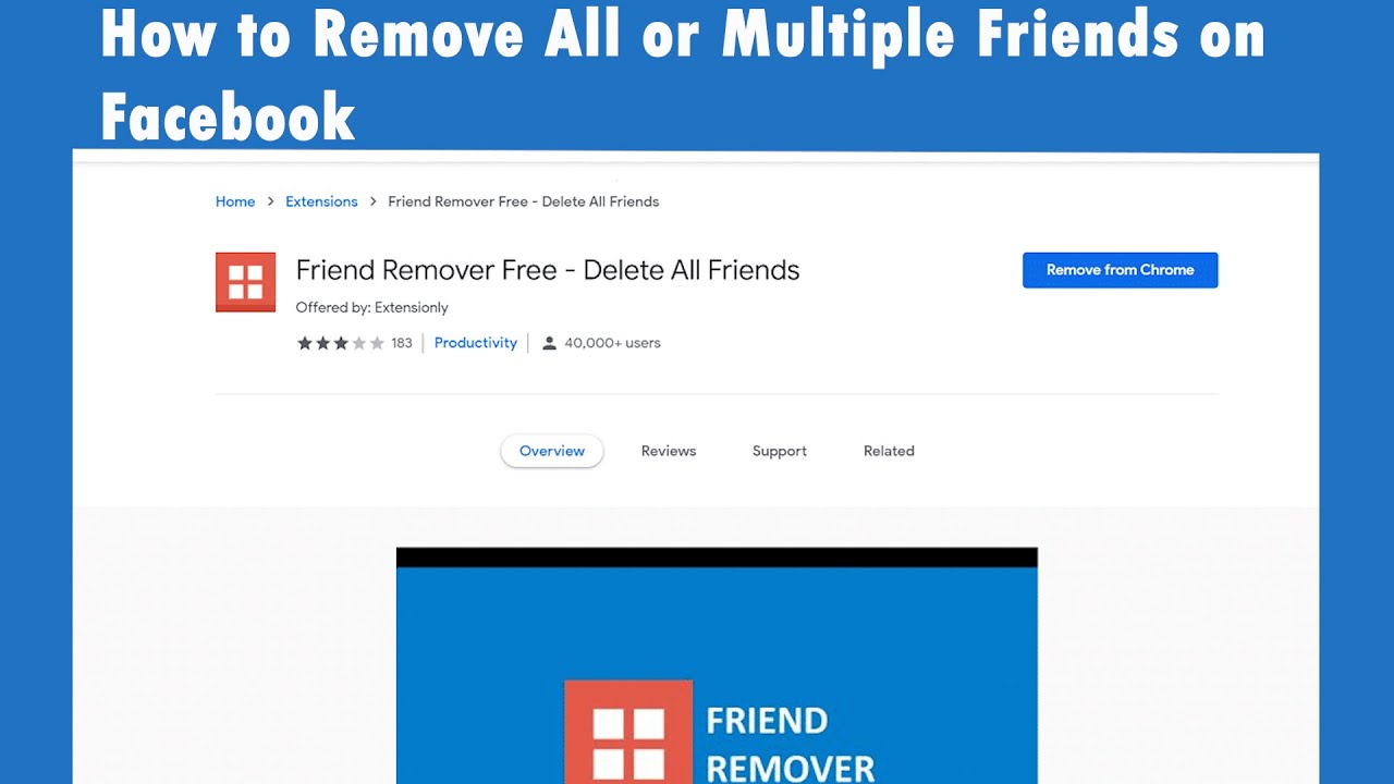 How to Remove All or Multiple Friends on Facebook - YouTube