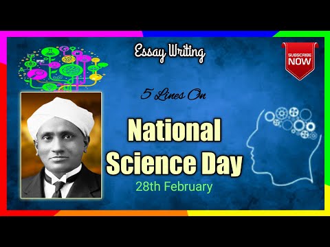 5  Easy Lines on National Science Day in English | 5 Lines on National Science Day @ShubhYouber