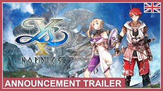 Ys X: Nordics - Announcement Trailer (Nintendo Switch, PS4, PS5, PC) (EU - English)