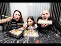 SUSHİ CHALLENGE !! ÖDÜLLÜ! [Yılan Balıklı, Yengeçli, Çiğ Karidesli Sushi vs..]