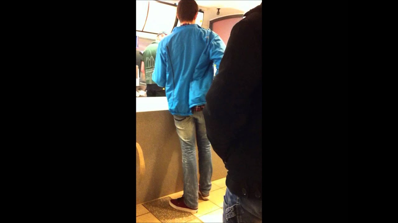 Drunk Guy In McDonalds - YouTube