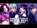 samples used in 2020 &amp; 2021 kpop songs
