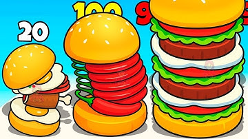 Burger Master Cooking Games Gameplay Walkthrough Levels 1 - 18 Funny Mobile Game (Android,iOS)