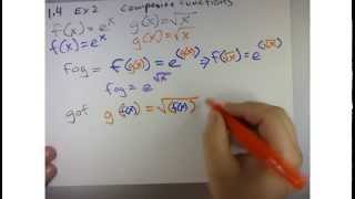 Precalculus 1.4 Composite Functions Ex. 2