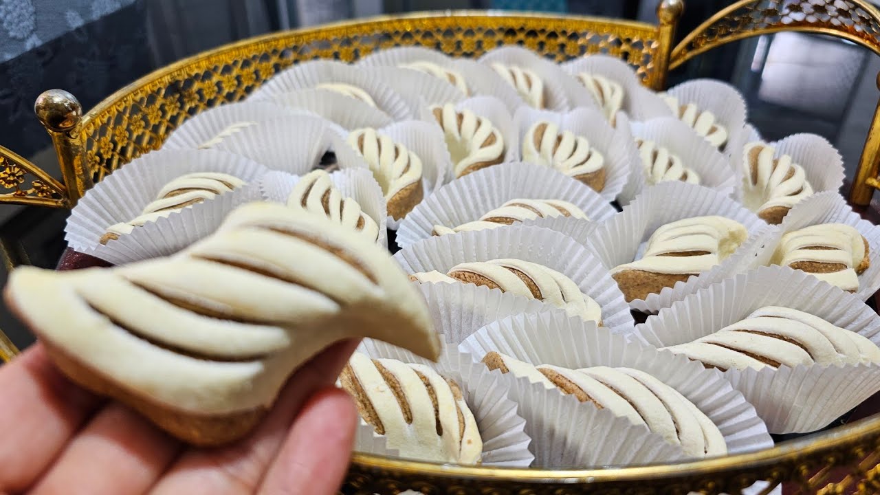#حلويات العيد / غريبية الورقة بكل اسرار و تفاصيل نجاحها