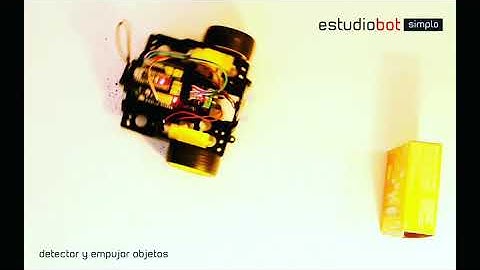 Robot Estudiobot simplo arduino acciones programación educativa didactico aprende robotica