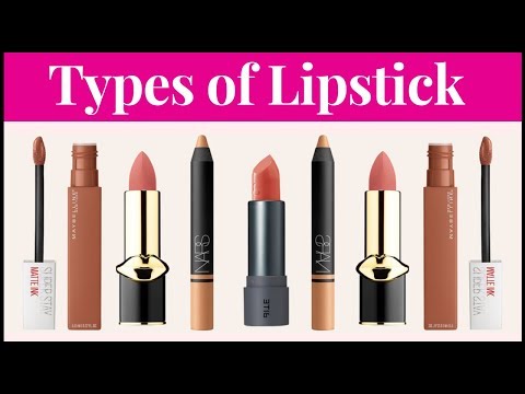 👍🏻 Best 10 Types of Lipsticks 💄💋| Every Girl Should Own FOR DAILY