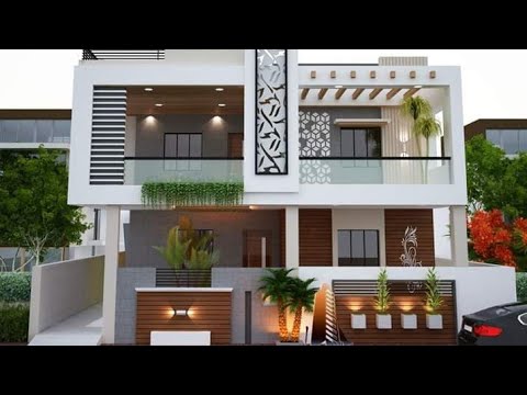 45.bautiful-modern-house-front-|-double-floor-house-design-for-2020