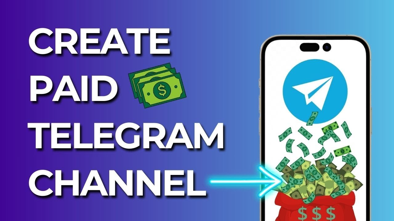 How to Set Up Paid Telegram Channel (💲Earn Money from Telegram) - YouTube