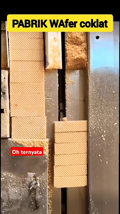 TERNYATA BEGINI CARA MEMBUAT WAFER LEBARAN