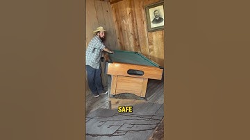 A Pool Table That Defies Gravity? #shorts