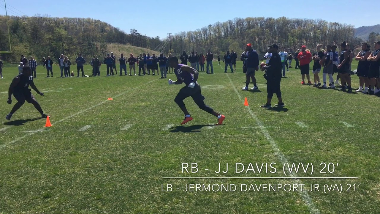 2019 Appalachia Prep Combine RBs vs LBs