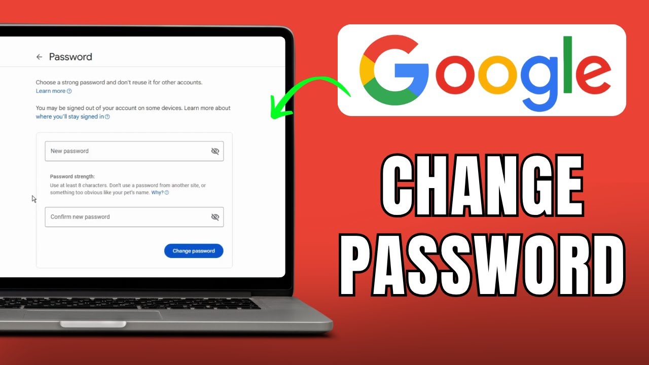 How to Change Google Password (2025)
