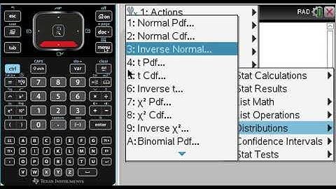 CAS Probability: Inverse Normal