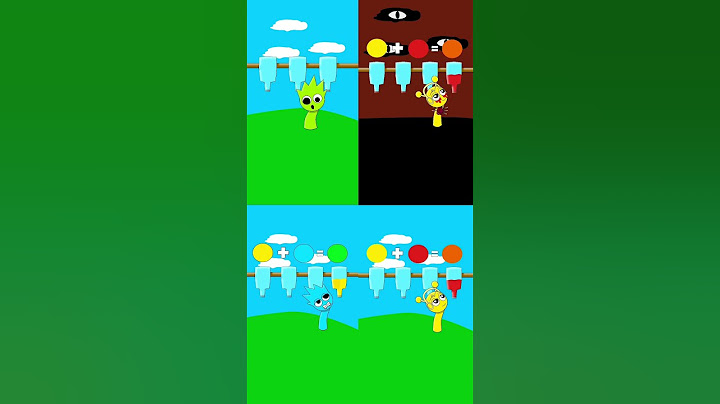 📹Color Mixing Incredibox Sprunki Oren #sprunki