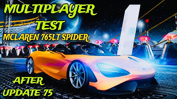 IS THIS BEST MCLAREN🤔 ?!? | Asphalt 8, McLaren 765LT Spider Multiplayer Test After Update 75