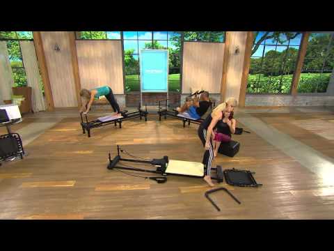 AeroPilates QVC Demonstration 356 & 358 Pilates 4 Cord Reformers