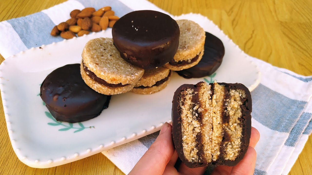 Alfajores SIN HARINAS & SIN HORNO