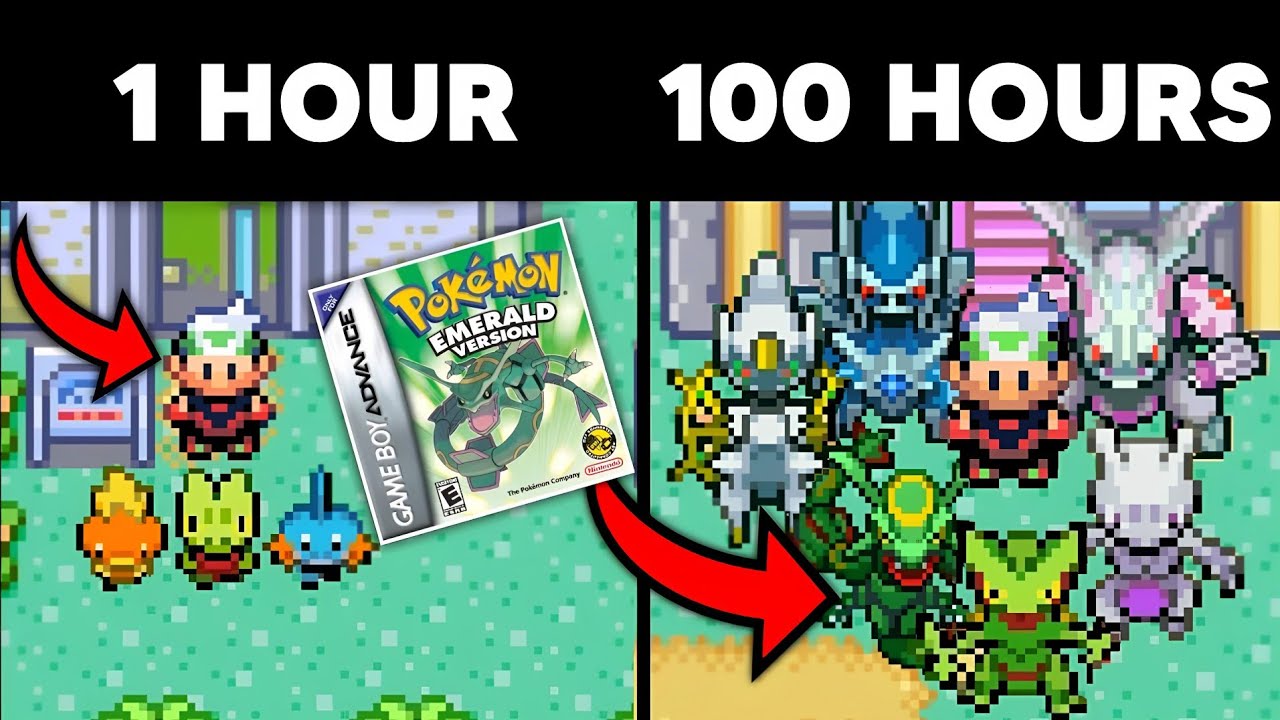 I Played Pokemon Emerald For 100 Hours... That Was Amazing! 🔥 - YouTube