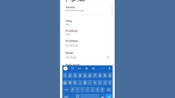 Quick WiFi Static IP in Android, No DHCP #shorts #shortsfeed #youtubeshorts #trending