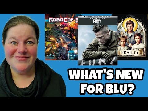 WHAT'S NEW FOR BLU? - Fury, Frailty 4K and Robocop 2