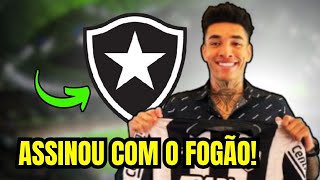 BOTAFOGO ASSINA COM IGOR JESUS (Notícias do Botafogo)