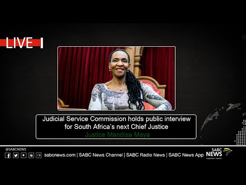 Jsc  Interview | Justice Mandisa Maya - Pt1