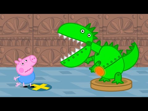 George's Birthday Surprise! 🦕 | Peppa Pig Toy Play Official Full Episodes