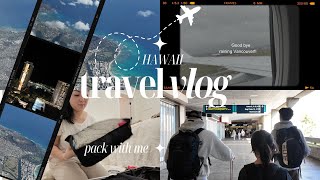 TRAVEL DAY *Pack with me* HAWAII TRIP | JustSissi