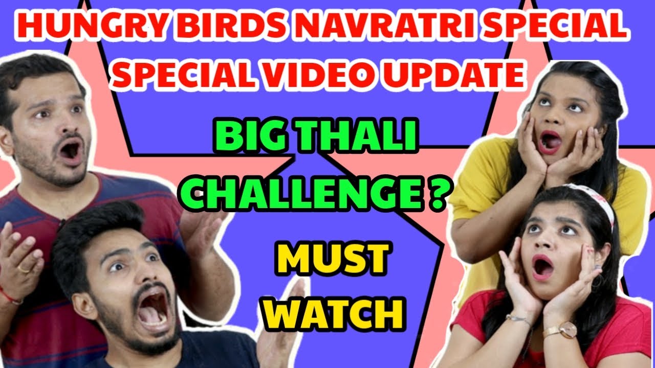 Hungry Birds Navratri special video update Hungry bird Hungry bird