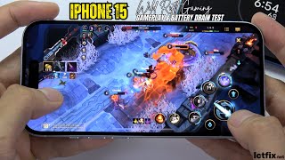 iPhone 15 League of Legends Mobile Wild Rift Gaming test