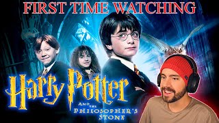 First Time Watching Harry Potter and the Sorcerer's Stone! | Reaction & Review | SO HEARTWARMING!!