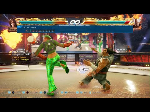 Katarina 10 hit combo - TEKKEN 7