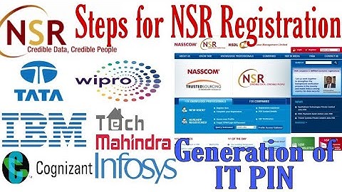 🔴How to apply for National Skill Registry(NSR)||How to generate ITPIN || NSR Online Registeration