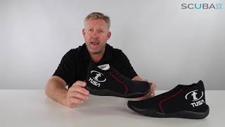 Tusa Dive Slipper, product review by Kevin Cook, SCUBA.co.za