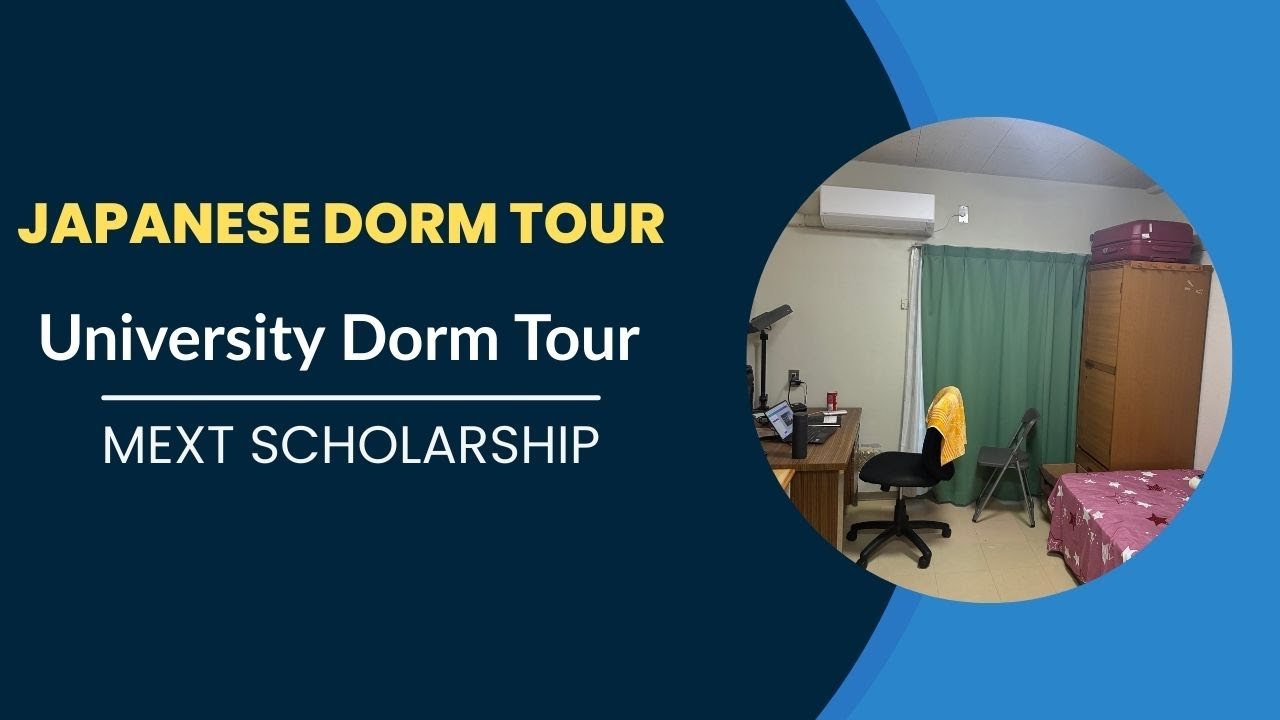 Inside a Japanese University Dorm | Student life in Japan| MEXT student