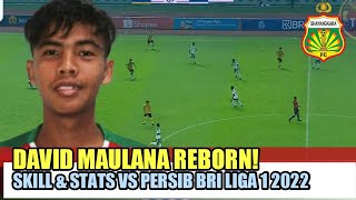 David Maulana Skill Terbaru Bhayangkara FC vs Persib BRI Liga 1 2022, Wonderkid Timnas Indonesia