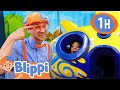 Blippi and Meekah's DIY STEM Fun At The Children's Museum! | Fun for Kids | After School Club