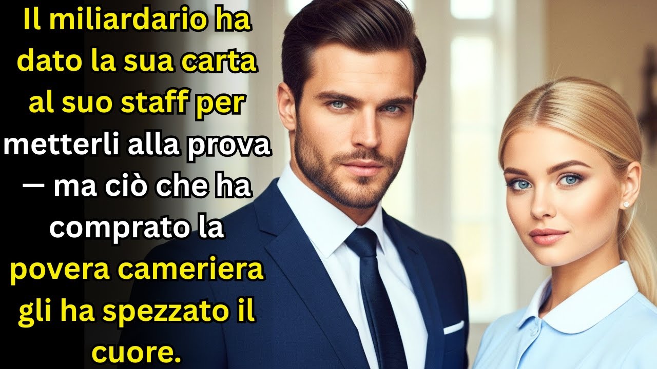 Miliardario diede la carta al personale per testarli — ma ciò che comprò la cameriera povera