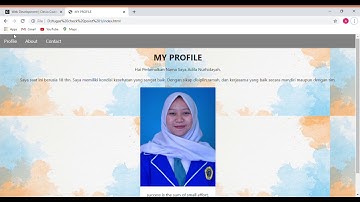 MY PROFILE WEBSITE #ILO #ClevioCoderCamp #ACP #Digdev #WomenDigitalDevelopmentSkillUp