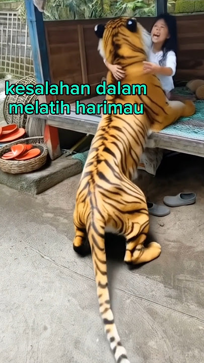 inilah resiko memelihara harimau sumatera