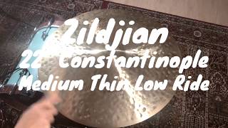 Zildjian 22 Constantinople Ride and 18 A Uptown Ride