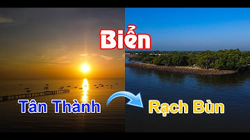 Biển Tân Thành Đón Chào Ngày Mới - Bãi Đá Rạch Bùn thơ mộng | Flycam | 4K