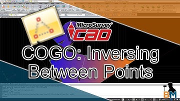 MicroSurvey CAD How to: COGO Inverse Between Points | Bench Mark
