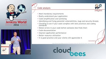Jenkins World 2016 - Enforcing Jenkins Best Practices