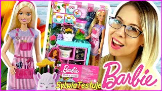 Zostałam Kwiaciarką Razem Z Barbie Barbie Florystka Wiosenne Bukiety Barbie Gnt58