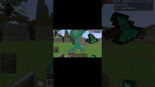 Day 2 of beating players not wearing armor #minecraft #gaming #pvp