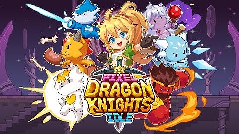 Pixel Dragon Knights Idle RPG Gameplay - Android/iOS