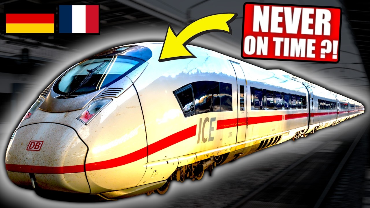 DB SNCF ICE 3: The UNRELIABLE High Speed Train From Germany to France