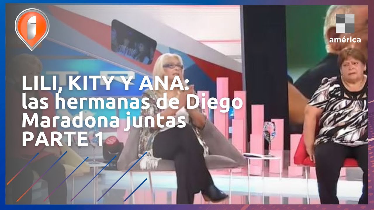 Las tres hermanas de Diego Maradona hablaron en 